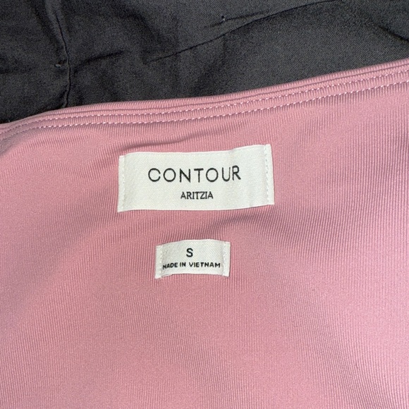 Aritzia Light Pink Long Sleeve Crop Top S - Picture 3 of 3